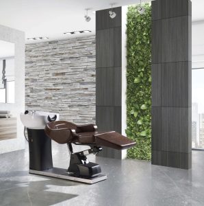 Дизайн интерьера салона с интегрированной мойкой модель 270F