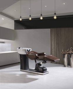 Пример использования мойки 270F в реальном интерьере салона красоты